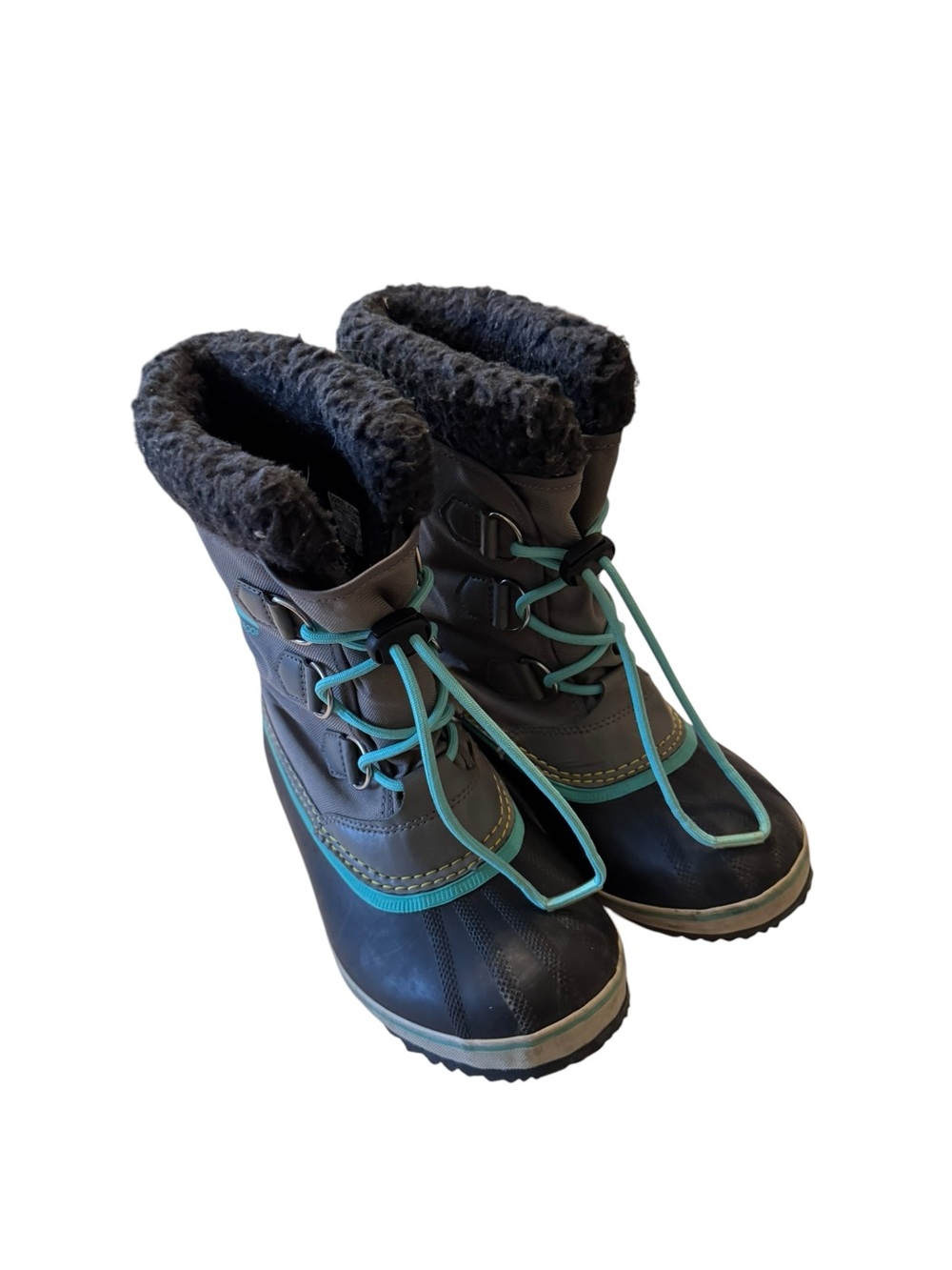 Sorel Youth Yoot Pac Nylon Waterproof Unisex Winter Boots Size 4 Snow Winter